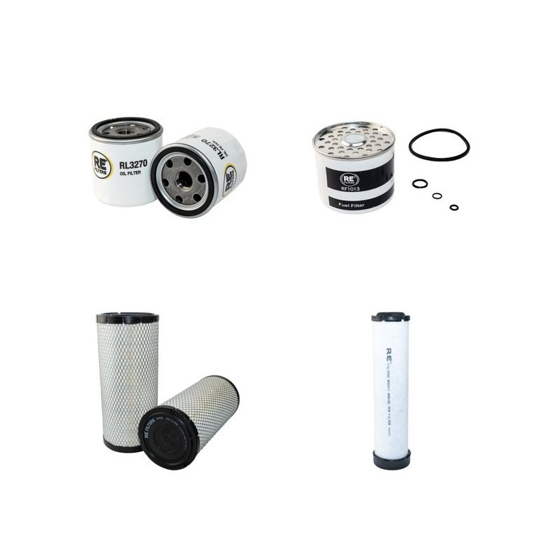 MANITOU MSI 25 T Filter Service Kit Air Oil Fuel Filters w/Perkins/SHIBAUR  Eng.   YR  2007-