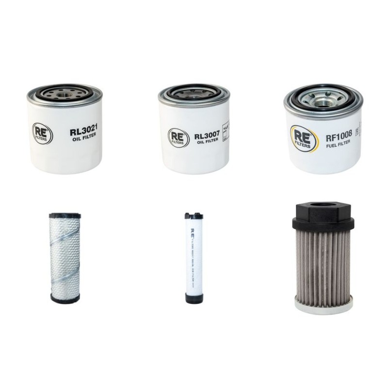 BENFORD TV 800 H Filter Service Kit w/Kubota D 905 Eng.