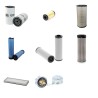 MANITOU MT 1335 HSL TURBO SERIE 2-E2 Filter Service Kit w/Perkins 1104C-44T Eng.   YR  2006-