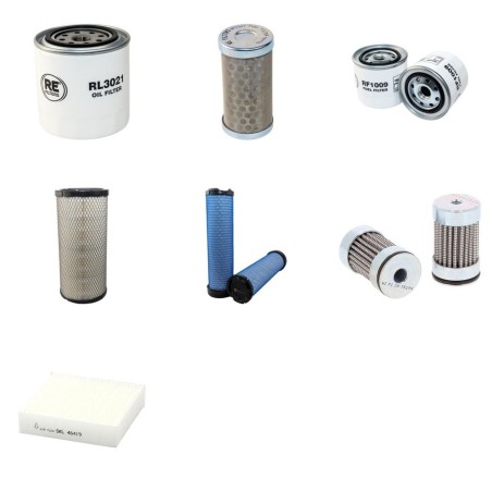 MANITOU MT 625 H Filter Service Kit w/Kubota V2607DIEU2 Eng.   YR  2015