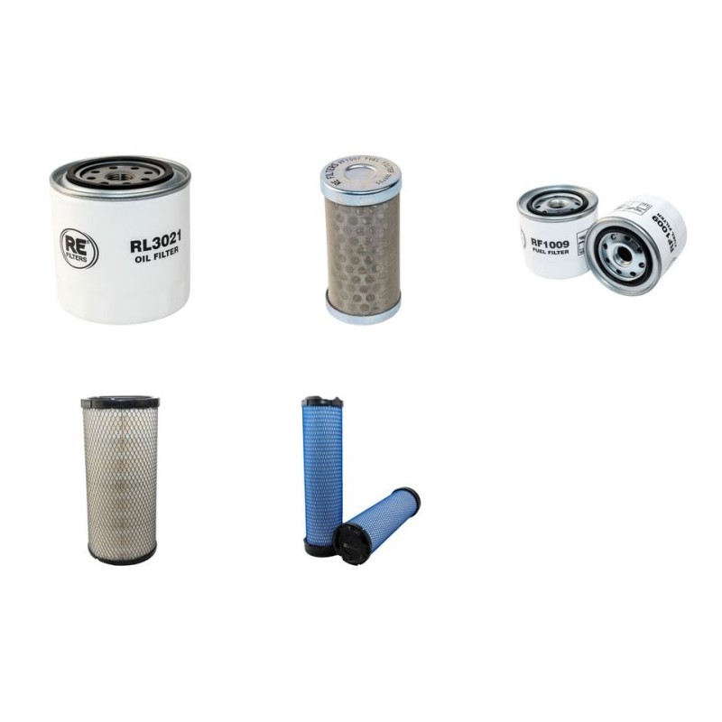 MANITOU MT 625 H Filter Service Kit w/Kubota V2607DIEU2 Eng.   YR  2015