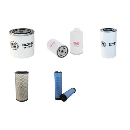 MANITOU MT 625 ST3B Filter Service Kit Air Oil Fuel Filters w/Kubota  Eng.   YR  2015-
