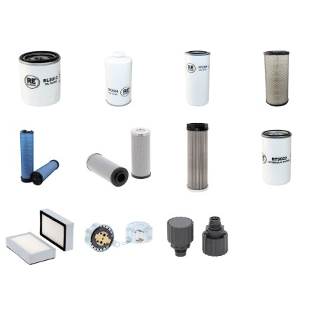 MANITOU MT 732 ST 3 B Filter Service Kit w/Deutz TCD3.6L4 Eng.   YR  2014