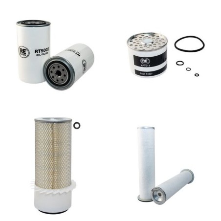 MANITOU MT 830 SCP TURBO Filter Service Kit Air Oil Fuel Filters w/Perkins  Eng.