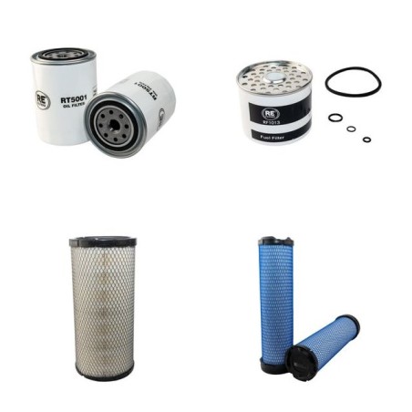 MANITOU MT 932 TURBO SERIE 1 Filter Service Kit Air Oil Fuel Filters w/Perkins AR810026 Eng.     YPKXL04-2AR1