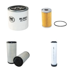 MANITOU TMT 25 S Filter Service Kit Air Oil Fuel Filters w/Kubota  Eng.