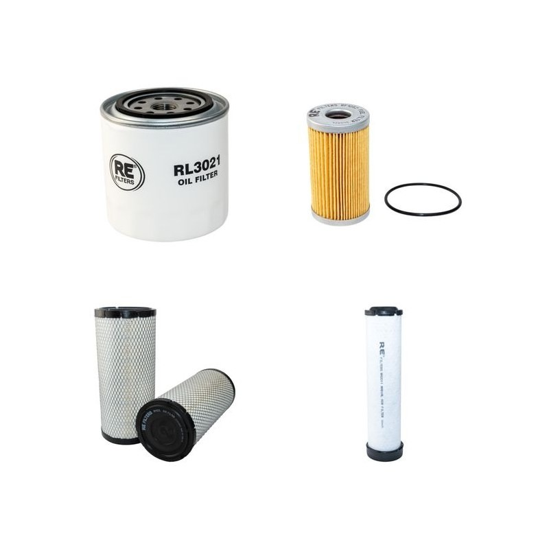 MANITOU TMT 25 S Filter Service Kit Air Oil Fuel Filters w/Kubota  Eng.