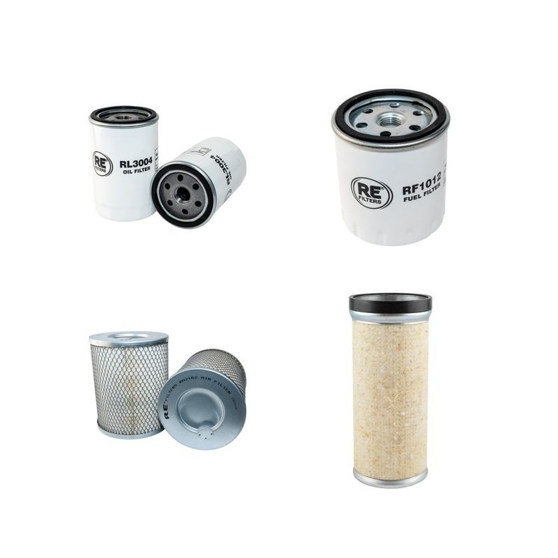 AHLMANN AL 6 Filter Service Kit Air Oil Fuel Filters w/Deutz F2L511 Eng.