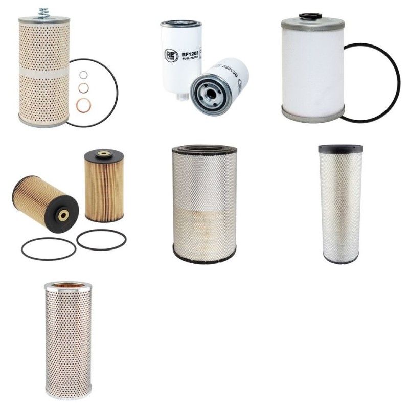 MARAIS SMC 200 Filter Service Kit w/MERCEDES OM444A Eng.
