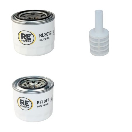 MASE GENERATORS MARINER 1600 S Filter Service Kit w/Yanmar 4TNV88 Eng.      15.3KW