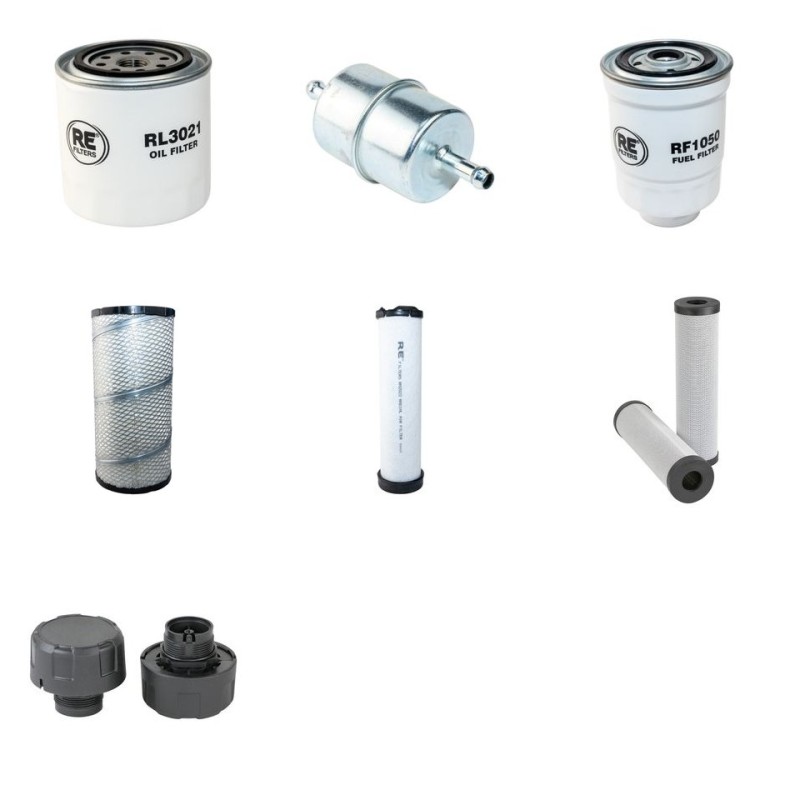 BERGMANN 2090 R Filter Service Kit withKubota V3800Di Eng