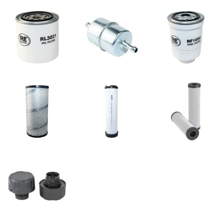 BERGMANN 2090 R Filter Service Kit withKubota V3800Di Eng