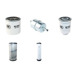 BERGMANN 2090 R Filter Service Kit Air Oil Fuel Filters w/Kubota V3800DI Eng.