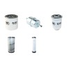 BERGMANN 2090 R Filter Service Kit Air Oil Fuel Filters w/Kubota V3800DI Eng.