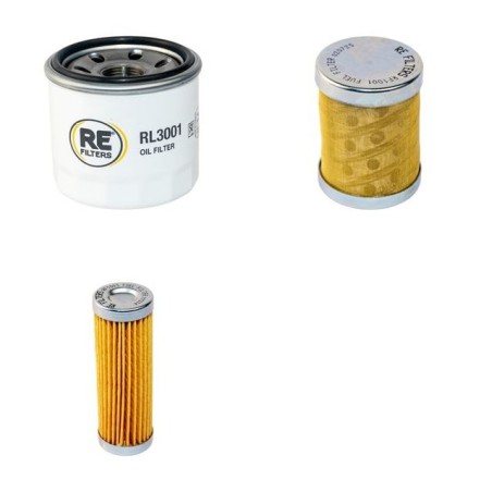 MASE GENERATORS MARINER 810 S Filter Service Kit w/Yanmar 3Tnv76 Eng. 7.8KW/60HZ
