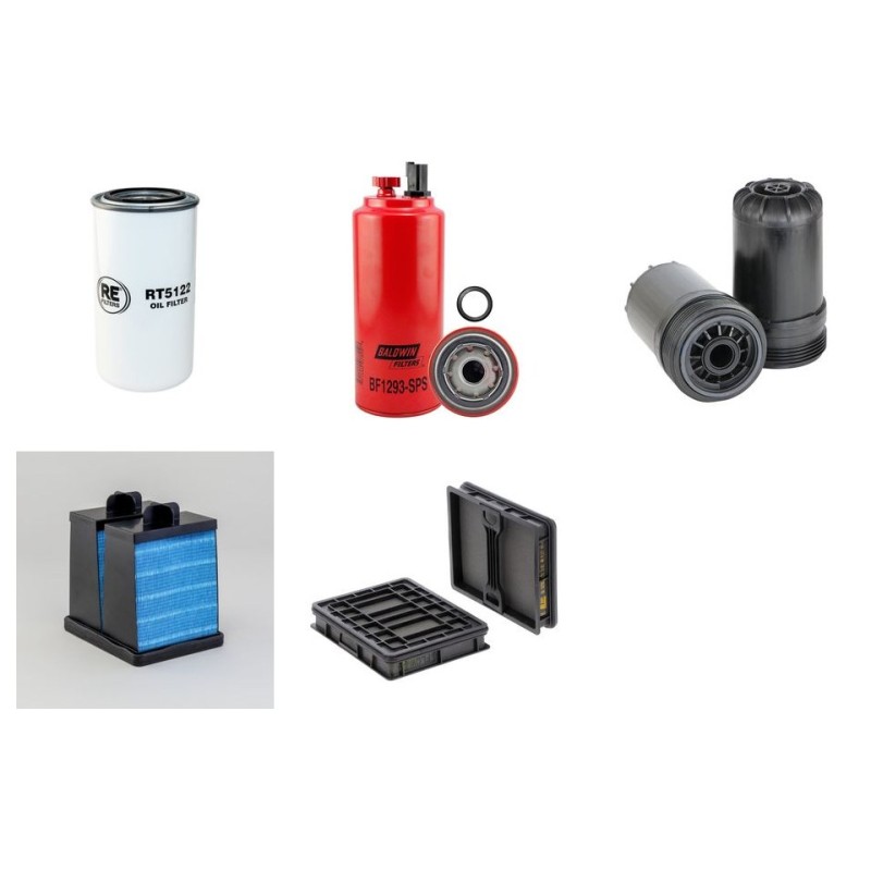 BERGMANN 3012 PLUS Filter Service Kit w/Cummins QSB4.5-160 Eng.   YR  2016-