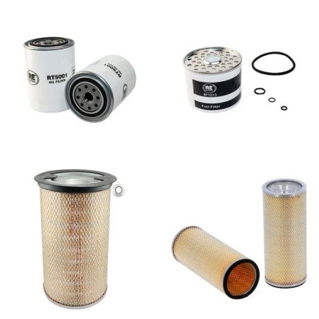 MASSEY FERGUSON 1155 Filter Service Kit w/Perkins AV8.540 Eng.