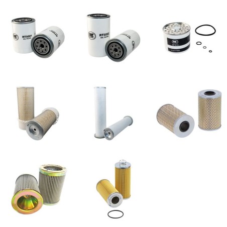 MASSEY FERGUSON 1250 Filter Service Kit w/Perkins A6.354.4 Eng.