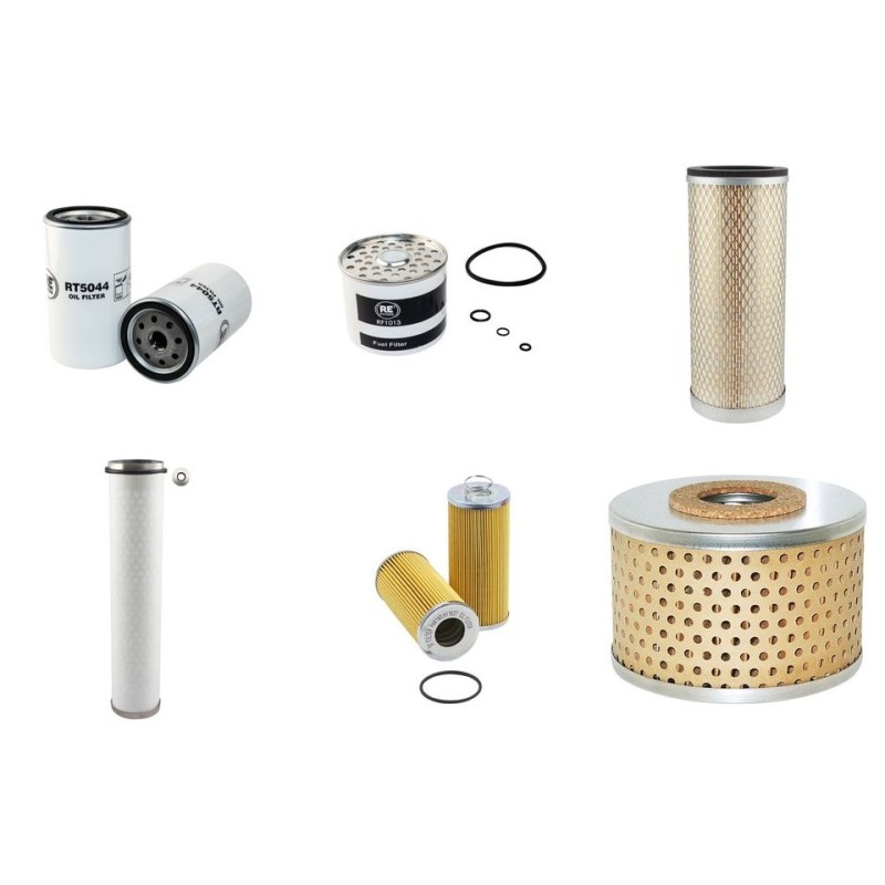 MASSEY FERGUSON 165 MK3 Filter Service Kit w/Perkins Ad4.203 Eng. 74-