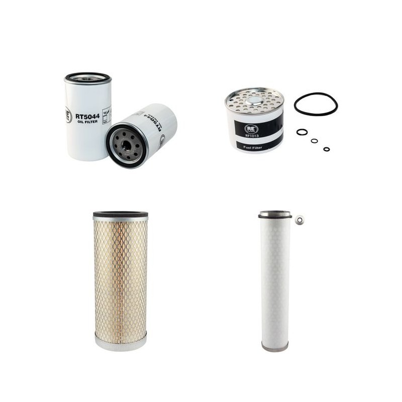 MASSEY FERGUSON 165 MK3 Filter Service Kit Air Oil Fuel Filters w/Perkins AD4.203 Eng.   YR  74-