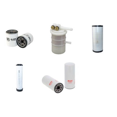 MASSEY FERGUSON 2415 Filter Service Kit w/Mitsubishi Sl4Yit62St Eng. 2008-