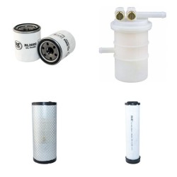 MASSEY FERGUSON 2415 Filter Service Kit Air Oil Fuel Filters