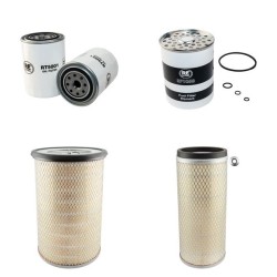 MASSEY FERGUSON 2680 Filter Service Kit Air Oil Fuel Filters w/Perkins  Eng. SN  271213-