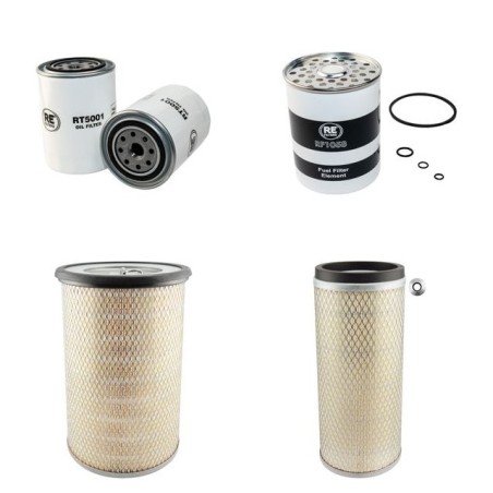MASSEY FERGUSON 2680 Filter Service Kit Air Oil Fuel Filters w/Perkins  Eng. SN  271213-