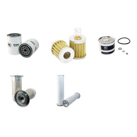 MASSEY FERGUSON 3340 Filter Service Kit Air Oil Fuel Filters w/Perkins 1004 Eng.