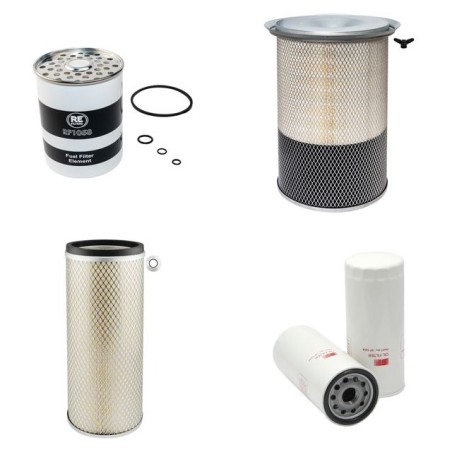 MASSEY FERGUSON 36 Filter Service Kit Air Oil Fuel Filters w/SISU  Eng.