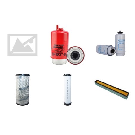 MASSEY FERGUSON 3615 Filter Service Kit w/SISU 33DT Eng.   YR  2006- 58 CH