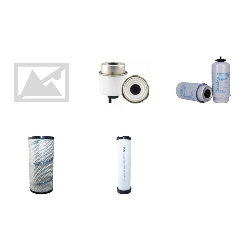 MASSEY FERGUSON 3635 Filter Service Kit Air Oil Fuel Filters w/SISU 33DT Eng.   YR  2008- 78 CH TIER III
