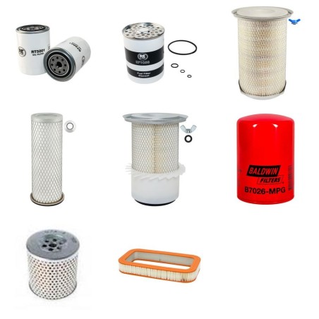 MASSEY FERGUSON 365 Filter Service Kit w/Perkins 4.236 Eng.