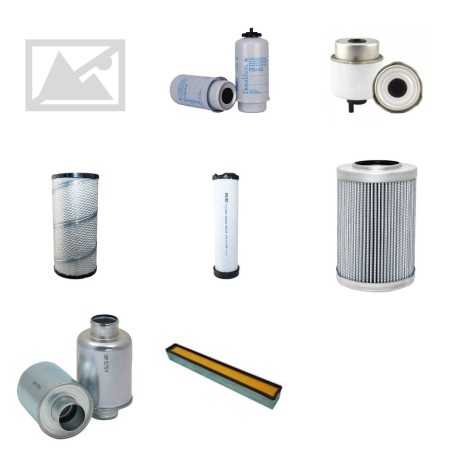 MASSEY FERGUSON 3660 Filter Service Kit w/SISU  Eng.