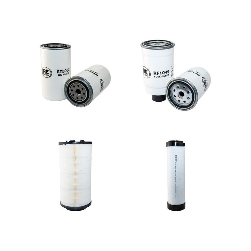 MASSEY FERGUSON 4260 Filter Service Kit Air Oil Fuel Filters w/Perkins 1006.6HR4 Eng.     100 CH