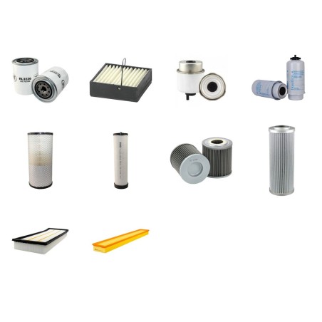 MASSEY FERGUSON 5480 Filter Service Kit w/SISU 49CWA-4V Eng.   YR  2008-  TIER III