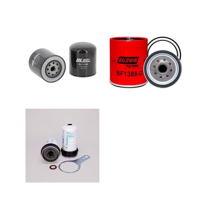 MASSEY FERGUSON 5609 Filter Service Kit w/AGCO POWER 3.3 Eng.   YR  2012- 95 CH