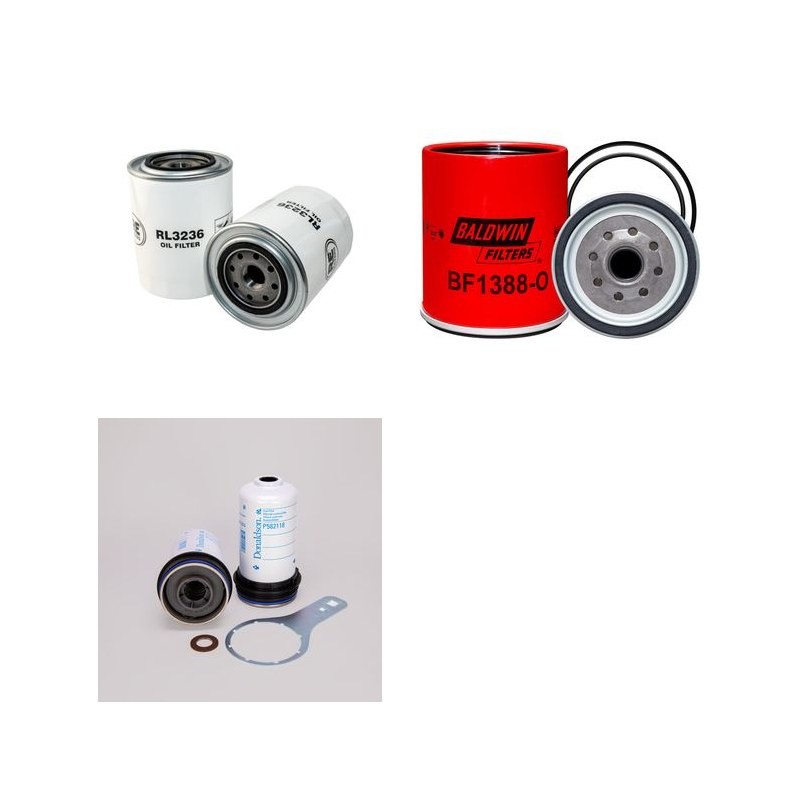 MASSEY FERGUSON 5610 Filter Service Kit Air Oil Fuel Filters w/AGCO  Eng.   YR  2011-  TIER III