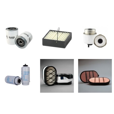 MASSEY FERGUSON 6490 DYNA 6 Filter Service Kit Air Oil Fuel Filters w/SISU 66CTA-4V Eng.   YR  2008-  TIER III