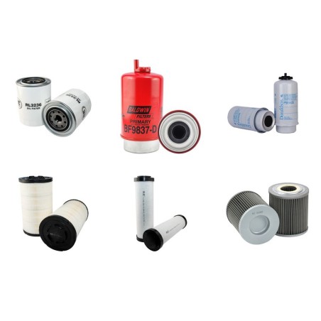 MASSEY FERGUSON 6499 Filter Service Kit w/Sisu Eng. 2004- TIER II