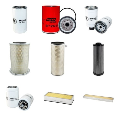 MASSEY FERGUSON 7240 ACTIVA Filter Service Kit w/CNH NEF Eng.