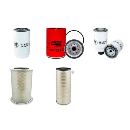 MASSEY FERGUSON 7240 ACTIVA Filter Service Kit Air Oil Fuel Filters w/CNH NEF Eng.