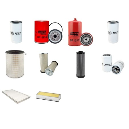 MASSEY FERGUSON 7244 Filter Service Kit w/CNH NEF Eng.   YR  2005-