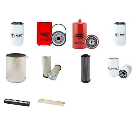 MASSEY FERGUSON 7245 S ACTIVA Filter Service Kit w/CNH NEF Eng.