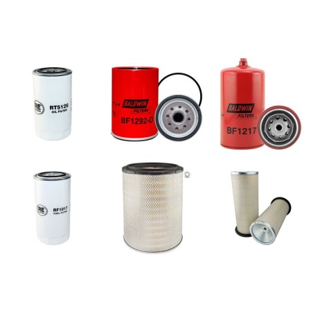 MASSEY FERGUSON 7246 ACTIVA Filter Service Kit w/CNH NEF Eng.