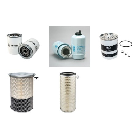 MASSEY FERGUSON 7252 Filter Service Kit Air Oil Fuel Filters w/SISU  Eng.   YR  2004-