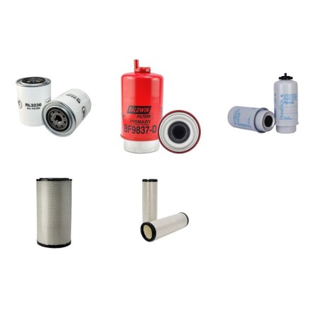 MASSEY FERGUSON 7260 AL BETA Filter Service Kit Air Oil Fuel Filters w/SISU 74ETA Eng.