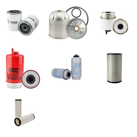 MASSEY FERGUSON 7260 AL4 BETA Filter Service Kit Air Oil Fuel Filters w/SISU 74ETA Eng.