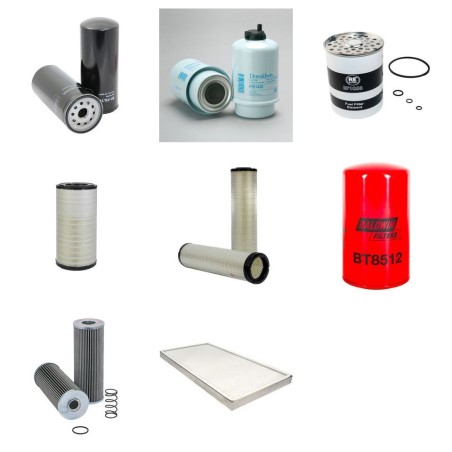 MASSEY FERGUSON 7272 H Filter Service Kit w/SISU 645.141 Eng.     288 CH