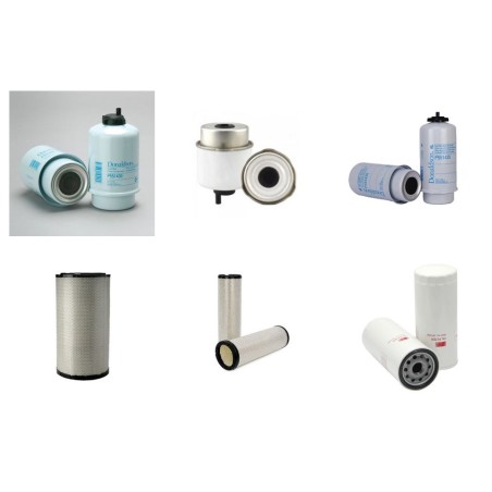 MASSEY FERGUSON 7278 CEREA Filter Service Kit Air Oil Fuel Filters w/SISU 645DSABEL Eng.